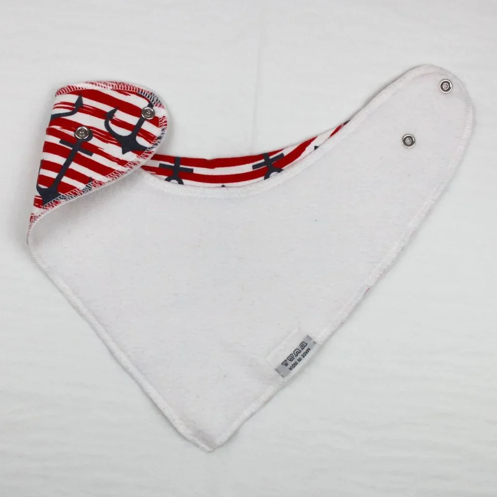 So Peep Lot of 3 Baby Bandana Organic Cotton Bibs